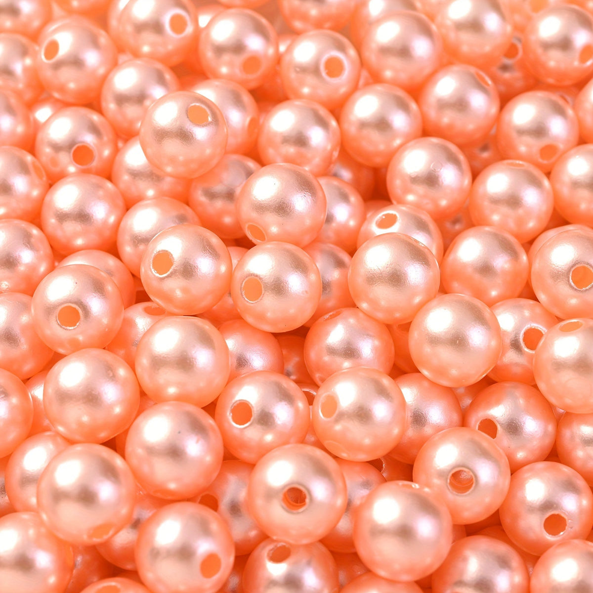 Colorful Imitation Pearl Acrylic Beads