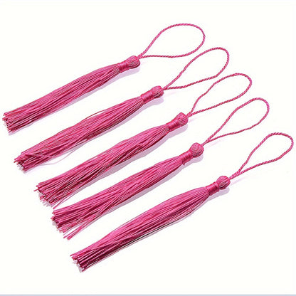 Vibrant Long Tassel Set