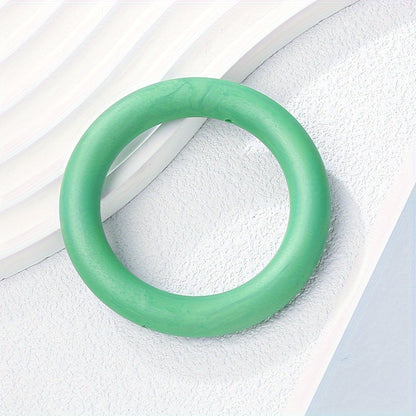 Round Silicone Pendant Rings