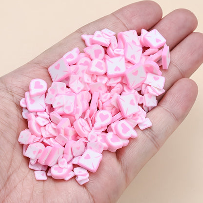 Love Polymer Clay Beads