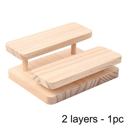 Wooden Jewelry Display Stand