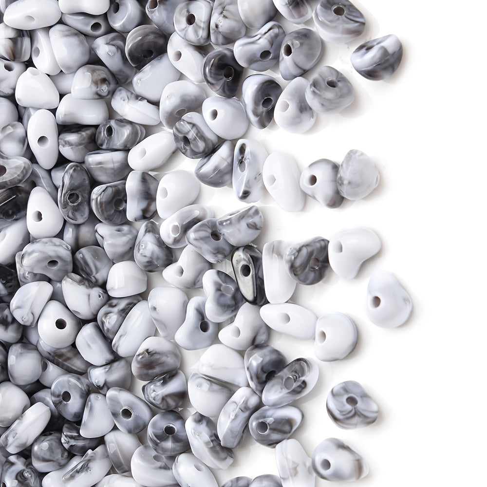 Mixed Color Irregular Acrylic Loose Beads