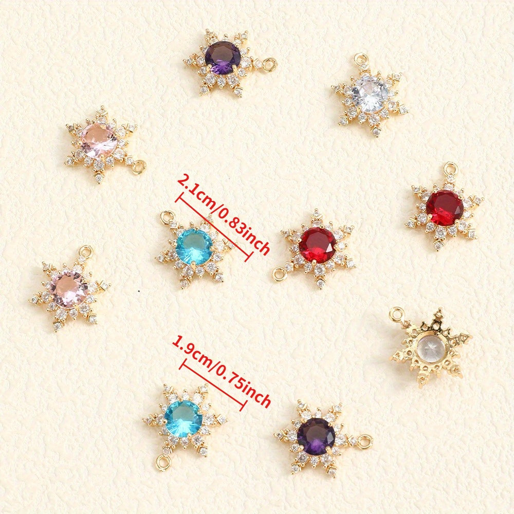 Sunflower Glass Pendants