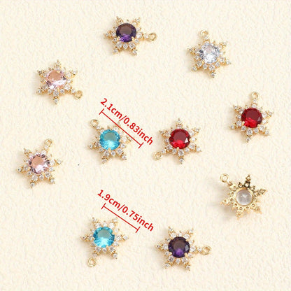 Sunflower Glass Pendants