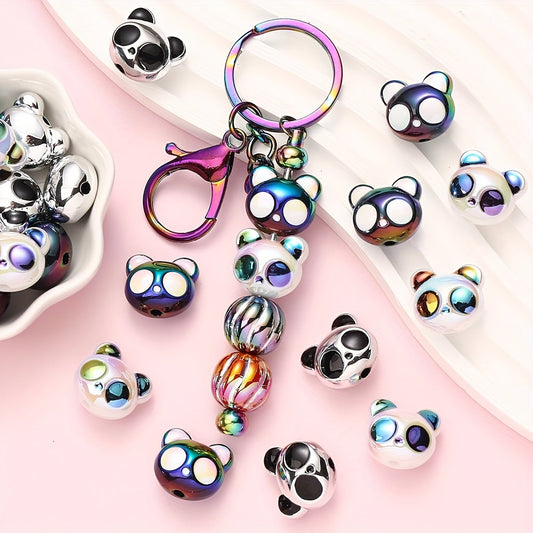 Panda Shape Acrylic Beads