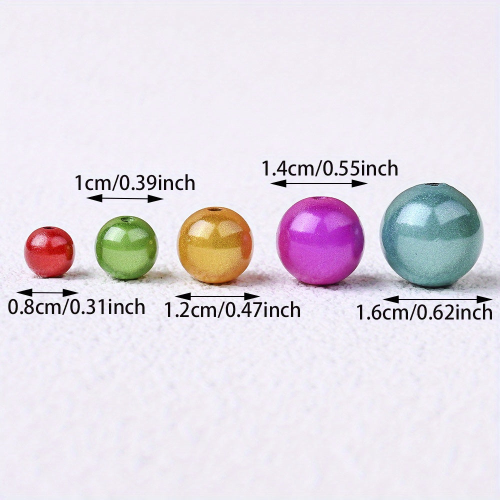 3D Illusion Reflective Acrylic Beads