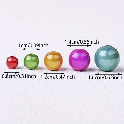 3D Illusion Reflective Acrylic Beads