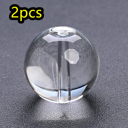 14/16/18/20/22/25/30mm Transparent Round Glass Beads