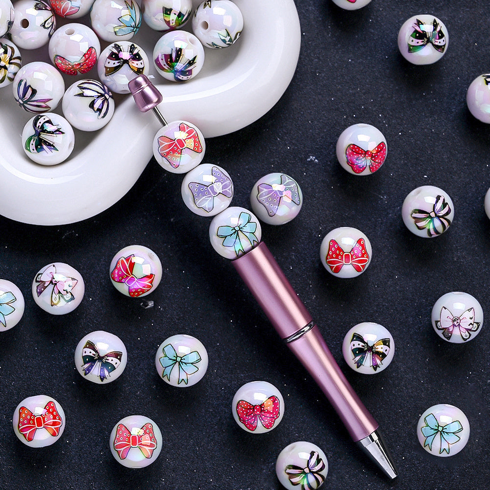 Butterfly Acrylic Beads