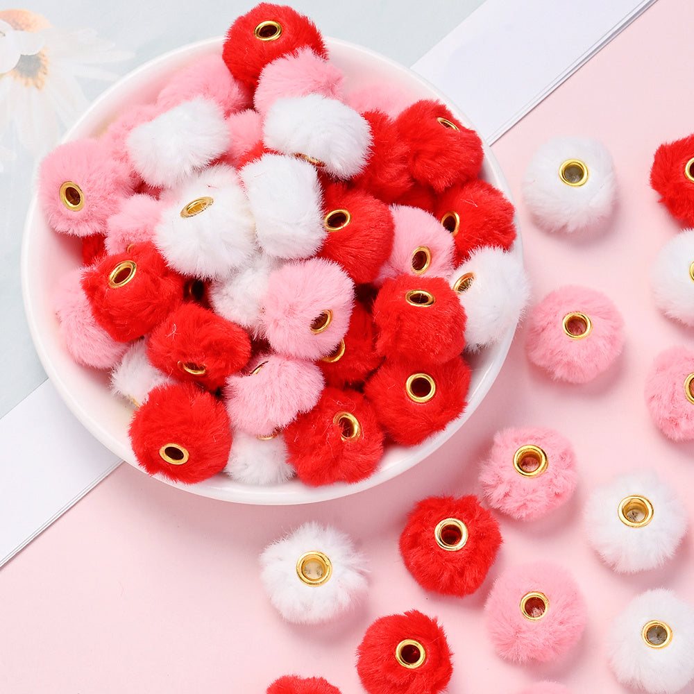 Valentine's Day Plush Iron Beads