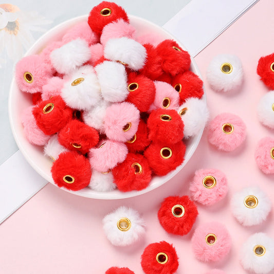 Valentine's Day Plush Iron Beads