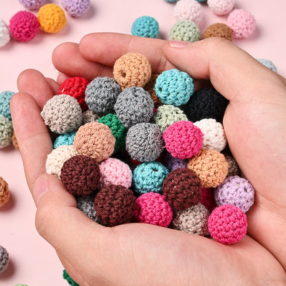 Colorful Mushroom Acrylic Beads