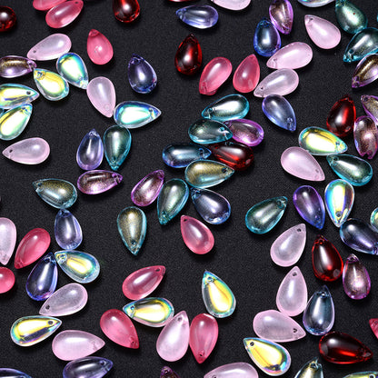 Mixed Water Drop Glass Beads