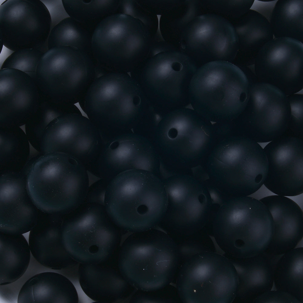 12 mm Round Silicone Beads