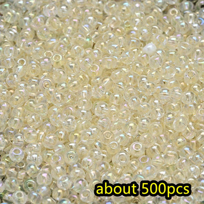 500/1000pcs Bohemian Style Glass Seed Beads