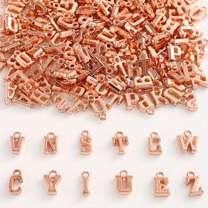 Mixed Letter Acrylic Pendant Beads