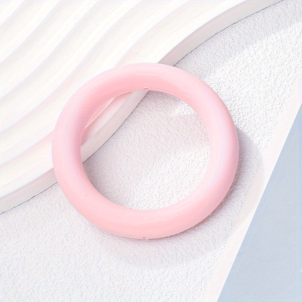 Round Silicone Pendant Rings
