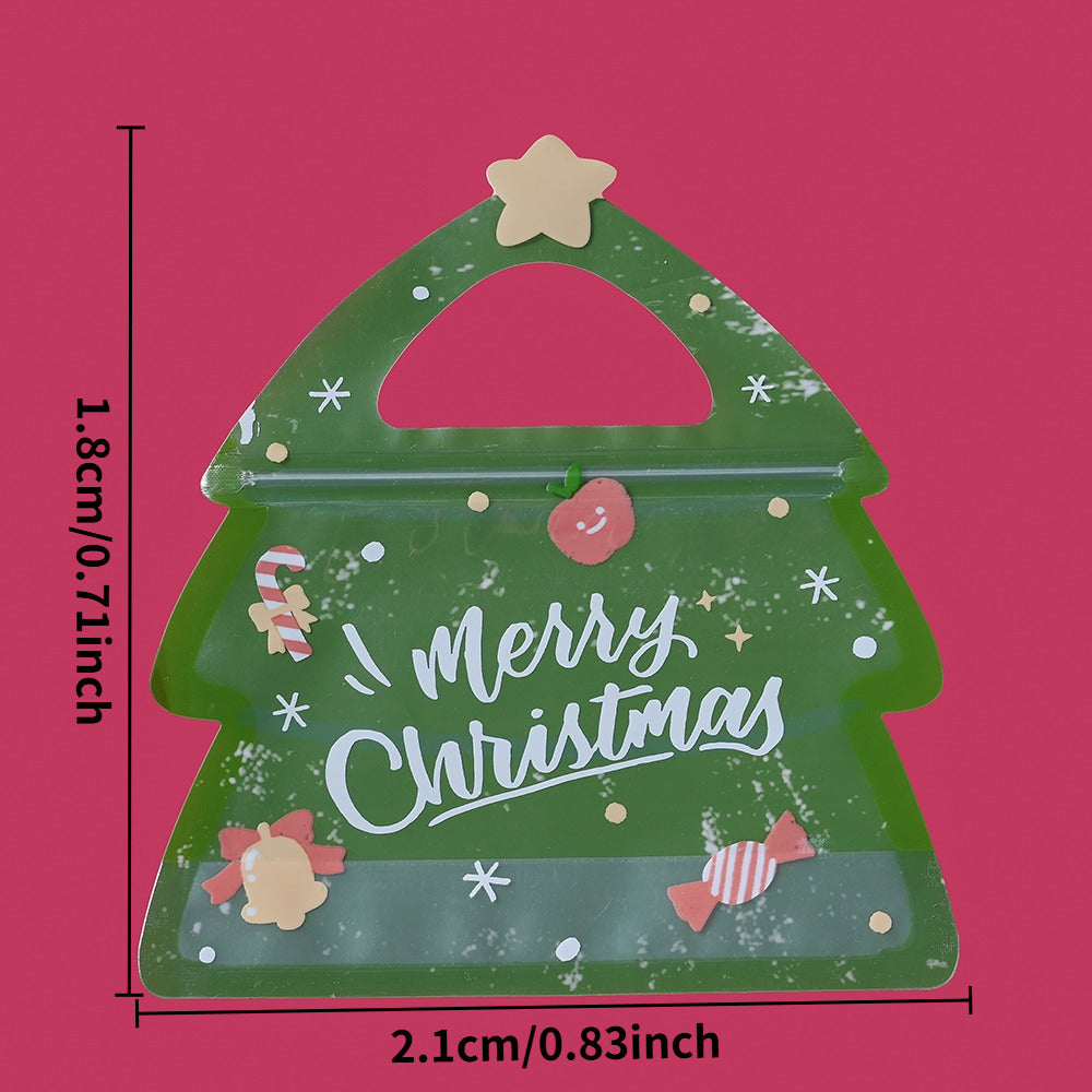 20PCS 18×21mm Reusable Christmas Gift Bag Set