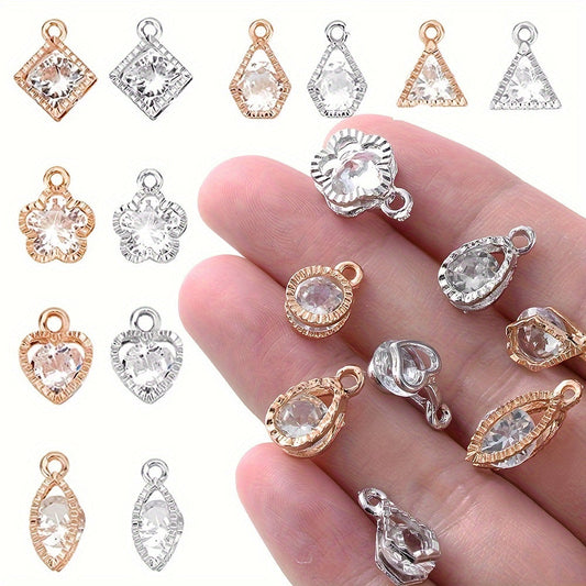 Cubic Alloy Crystal Pendants