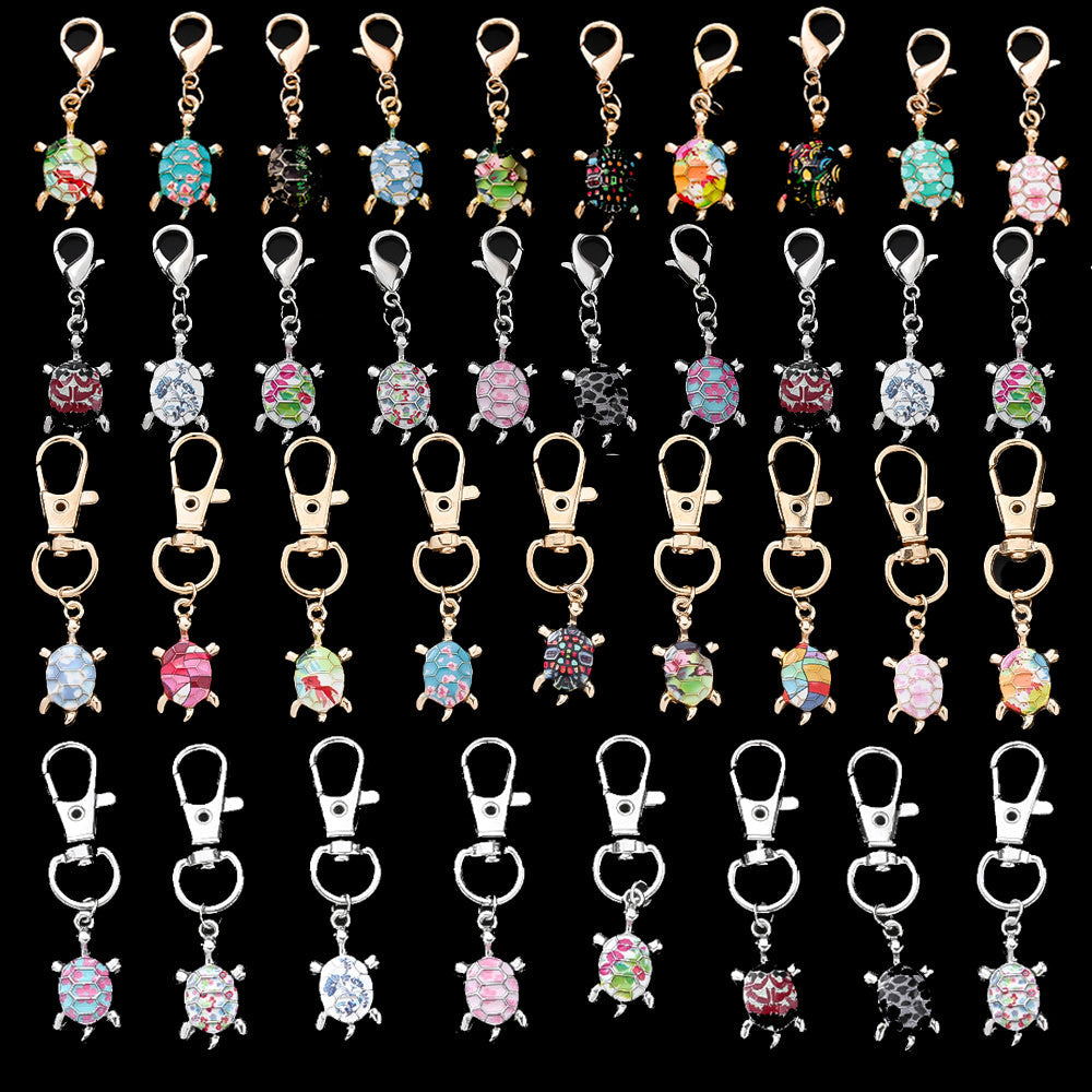 Turtle Keychain Zinc Alloy Charms