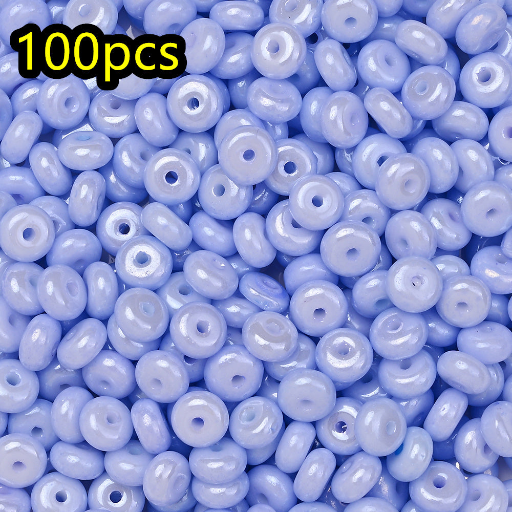 Golden Gradient Abacus Beads