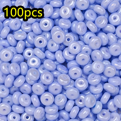Golden Gradient Abacus Beads