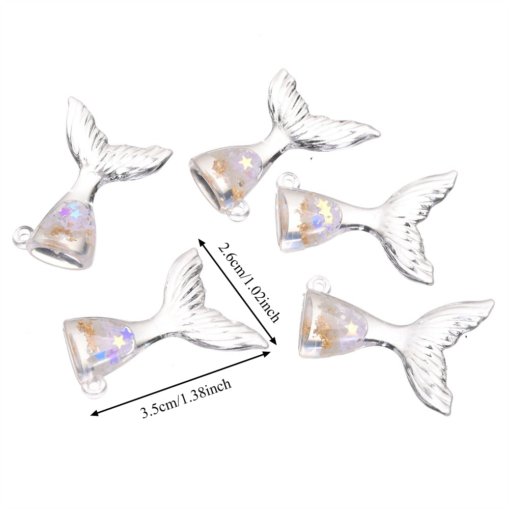 Luminous Resin Pendant Charms