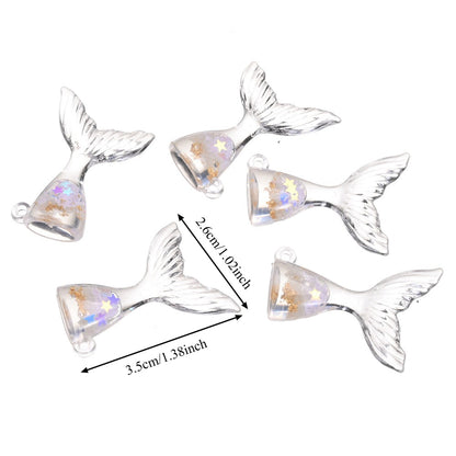 Luminous Resin Pendant Charms