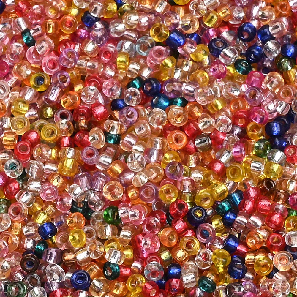 Silver Filled Glass Seed Beads