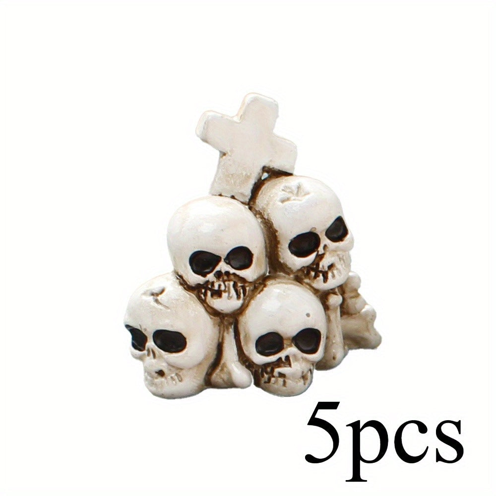 5-Piece Halloween Mini Resin Figurine Set