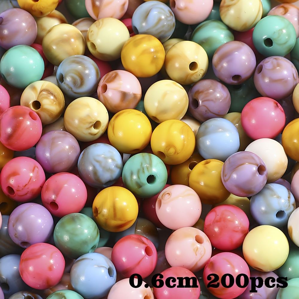 Acrylic Smudge Beads