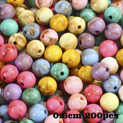 Acrylic Smudge Beads
