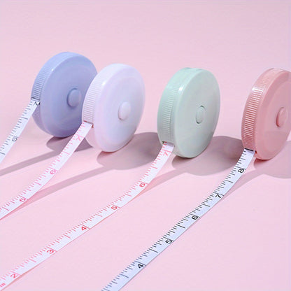 1PC 1.5m Retractable Mini Soft Measuring Tape