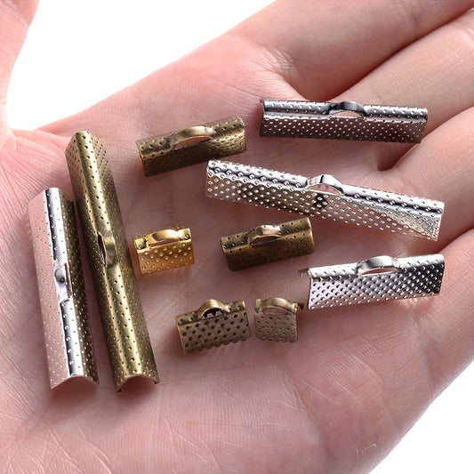 PU Leather Cord End Cap Fasteners