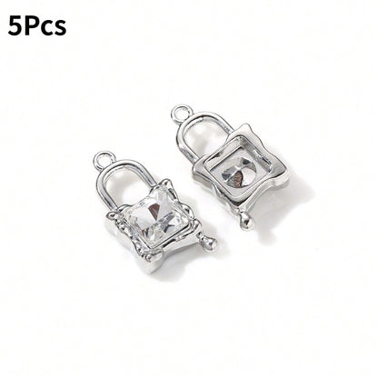 14x23 mm Alloy Lock Pendants