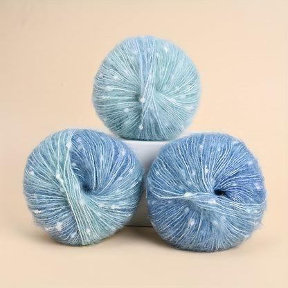 140g Winter Cozy Mohair-Style Yarn Set