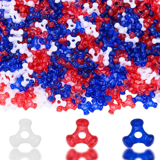 Independence Day Acrylic Beads