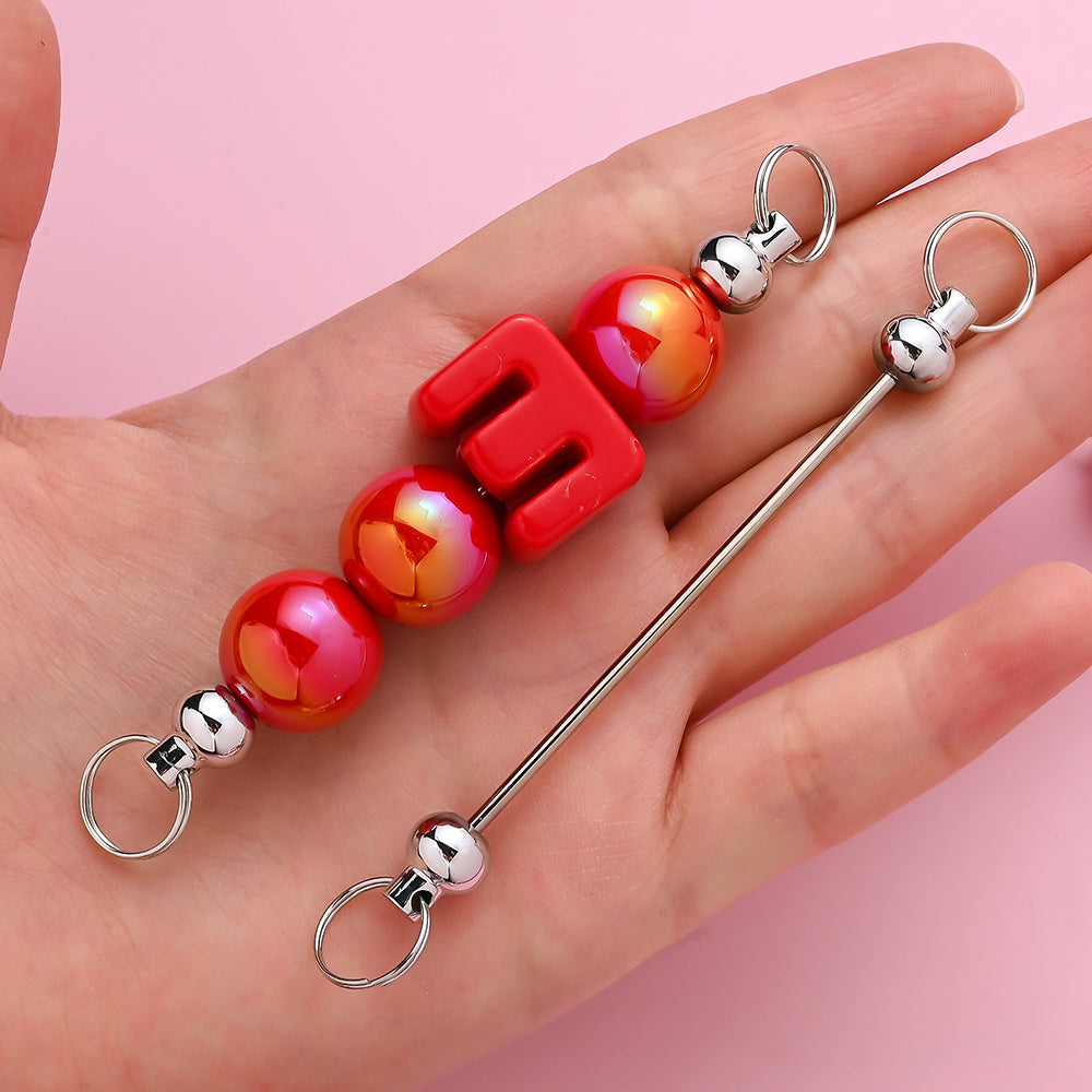 Round Circle Buckle Keychain Hooks