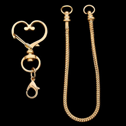 Blank Beadable Keychain Set