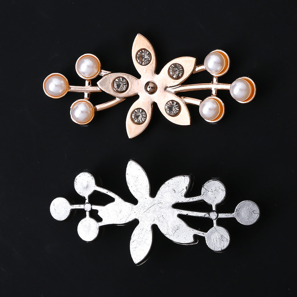 25x44 mm Rose Gold Pearl Plastic Patches