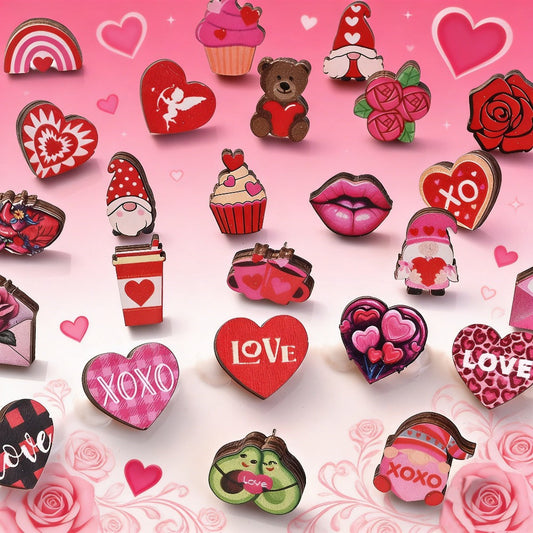 Pink Series Fashion Earrings
