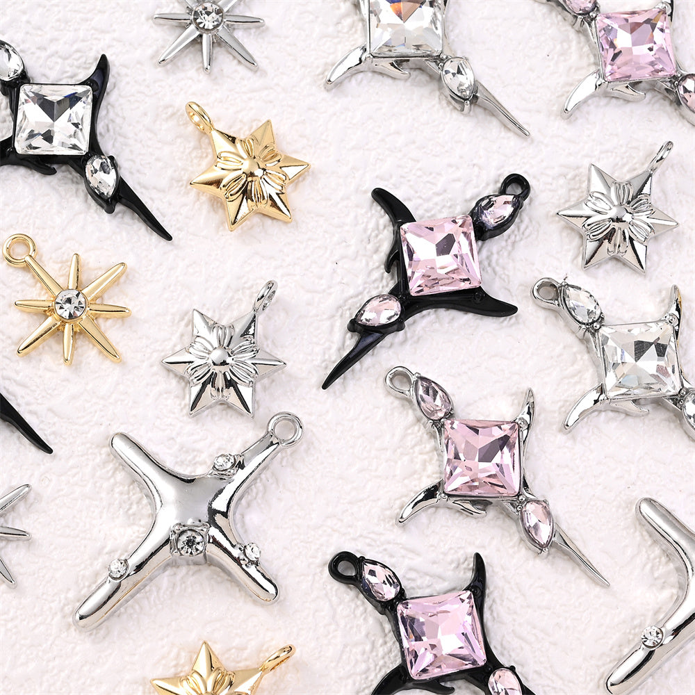 Ramadan Rhinestone Alloy Pendants