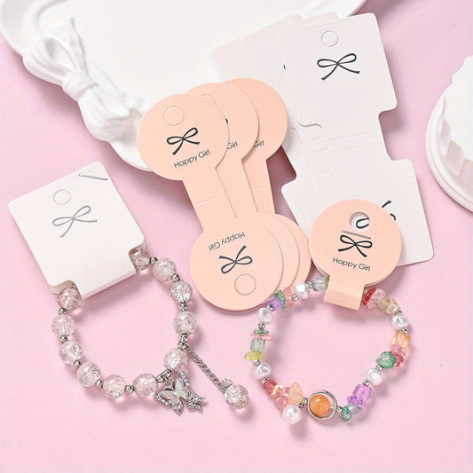 Folded Jewelry Display Cards