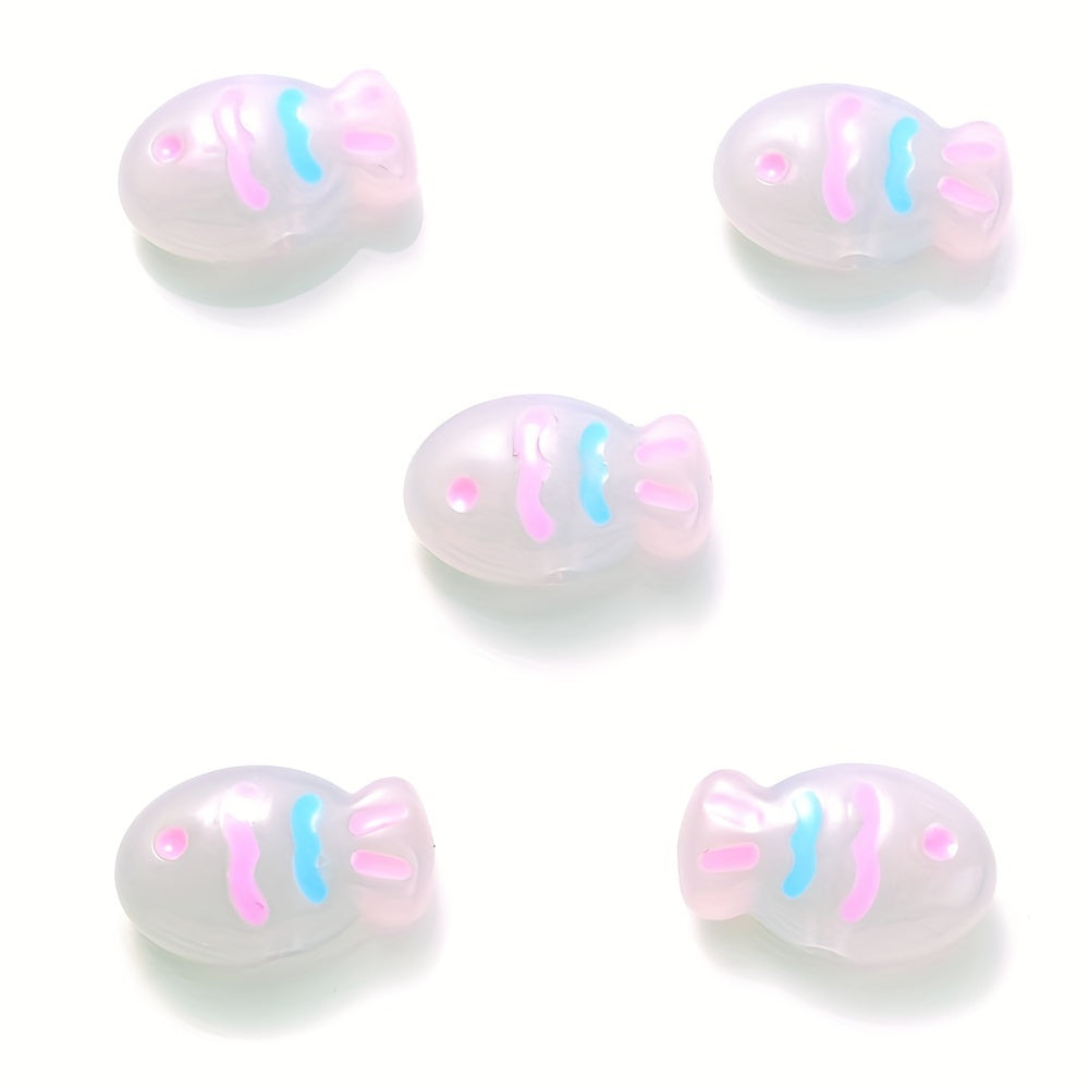 Luminous Fish Acrylic Beads