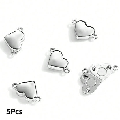 Heart-Shaped Alloy Magnetic Clasps