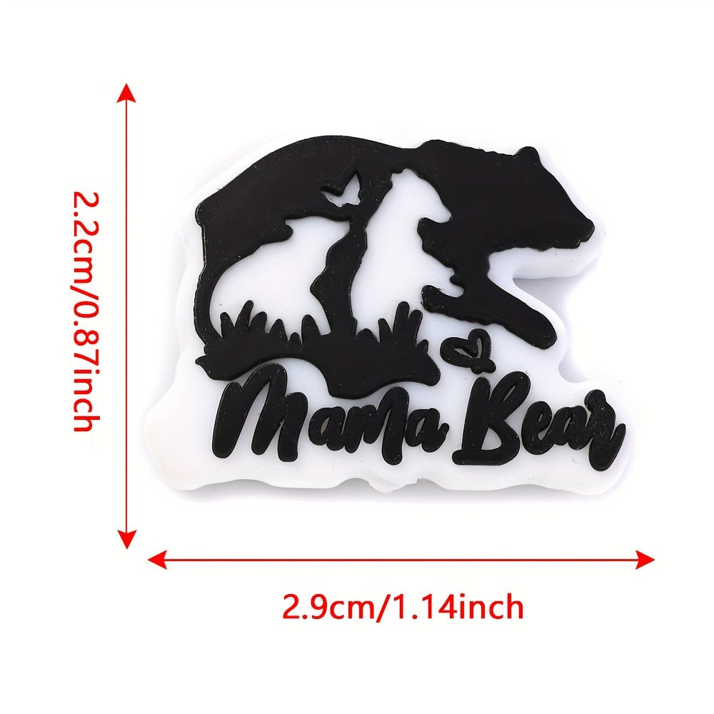 Silicone Alphabet Animal Beads Set