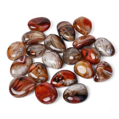 150g Irregular Natural Agate Stone Bead & Decor Set