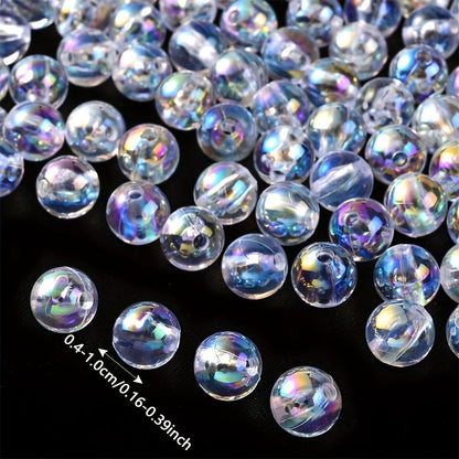 Clear Acrylic Round Beads