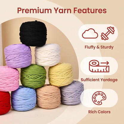 T-Shirt Yarn Knitting Yarn