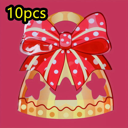 9/10-Piece Random Christmas Gift Bag Set